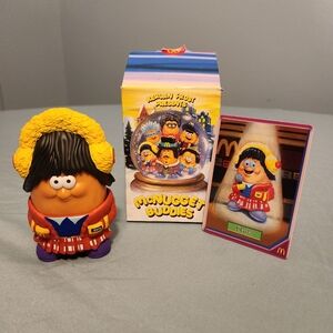 McDonald's Action Figures Yellow and Red Play